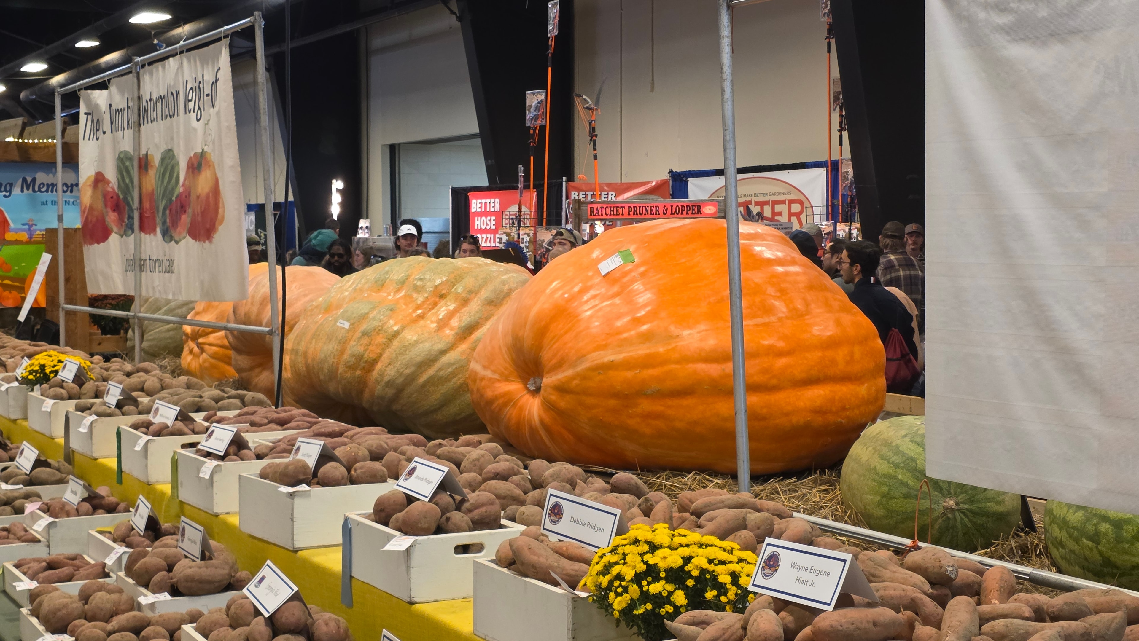 NC State Fair 2026 — giant pumpkin competition